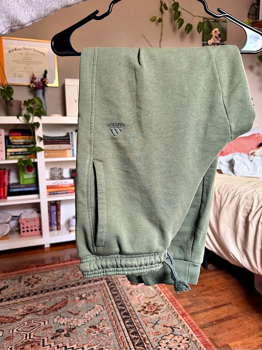 adidas Green Jogger Sweatpants